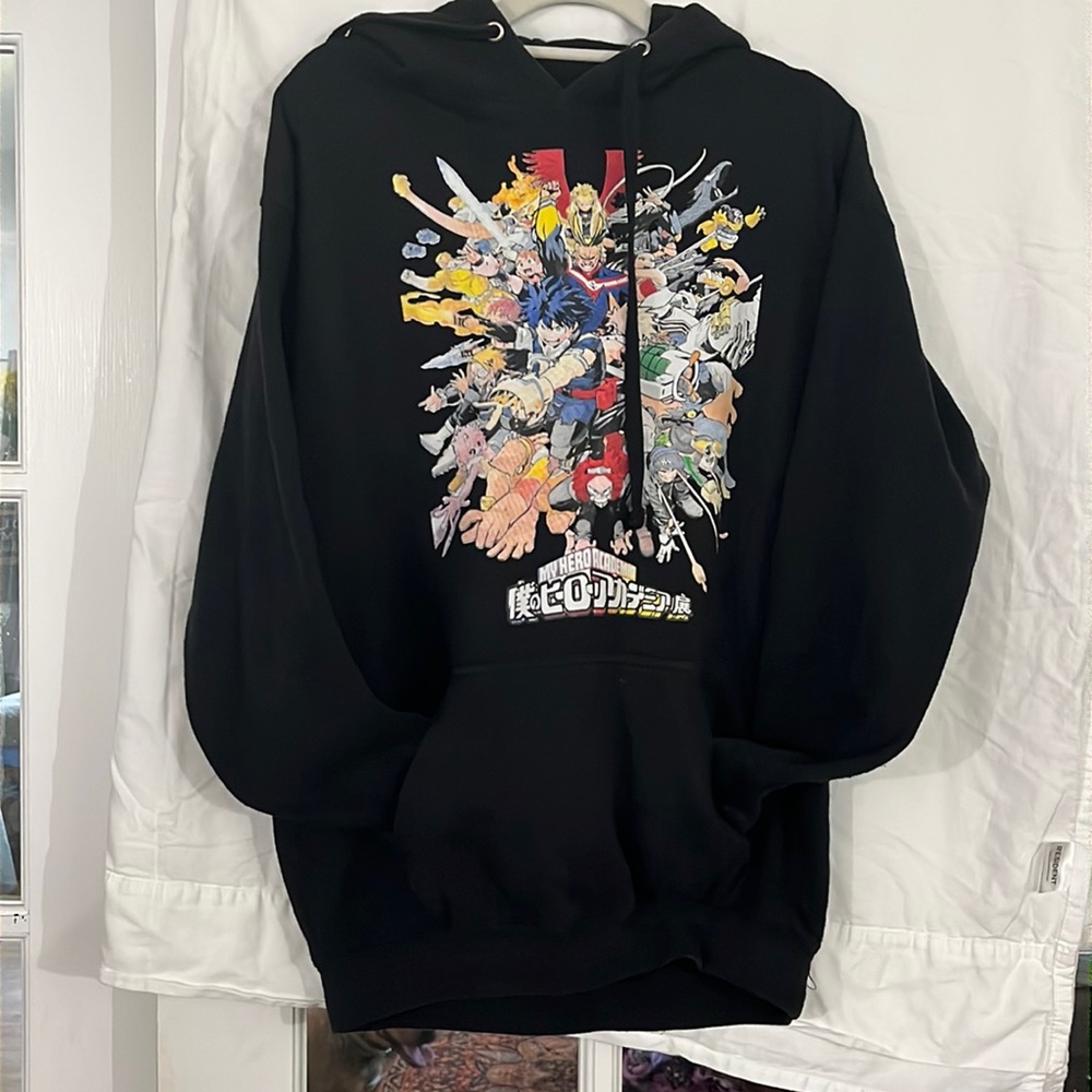 My Hero Academia hoodie in men’s medium